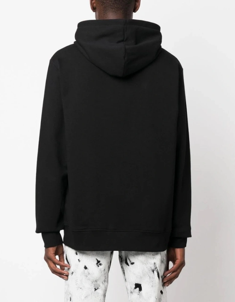 Pierre Label Hoodie Black