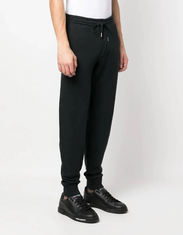 Garment Dyed Sweatpants Black