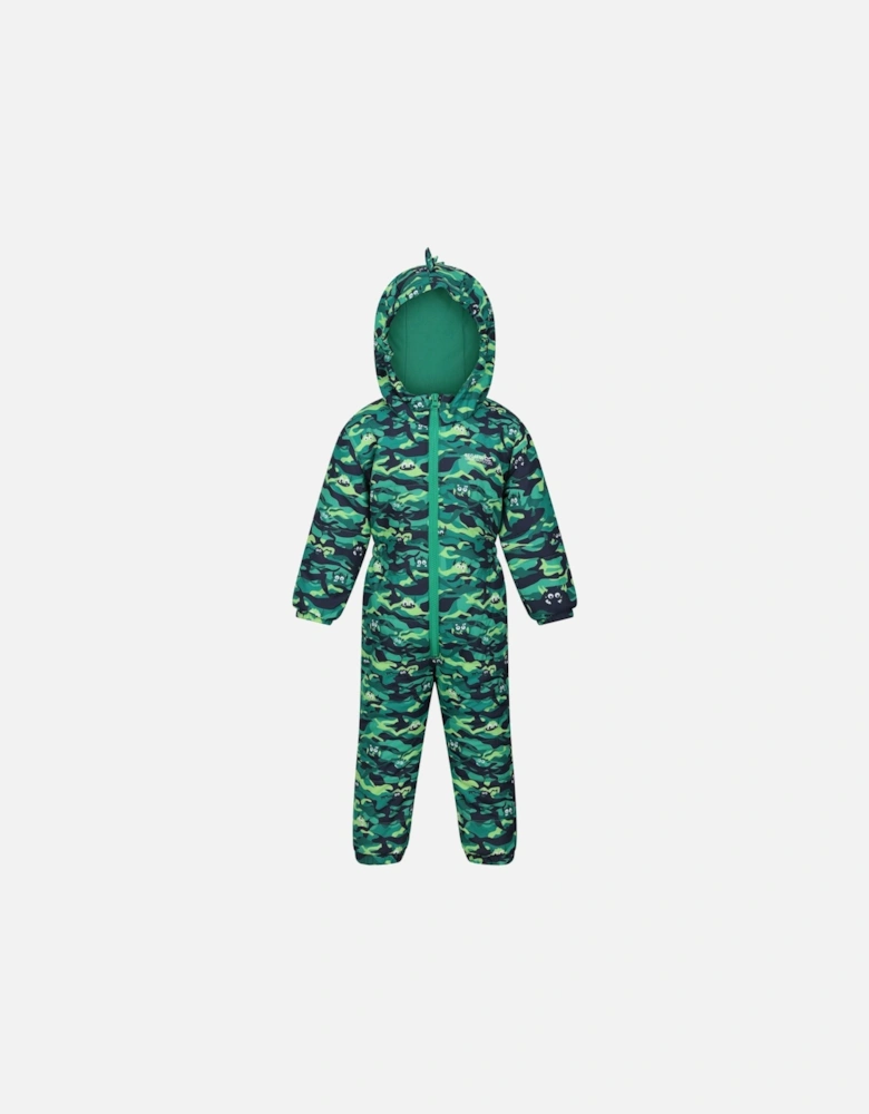 Kids Penrose Fullzip Insulated Fleece Lined Puddle Suit