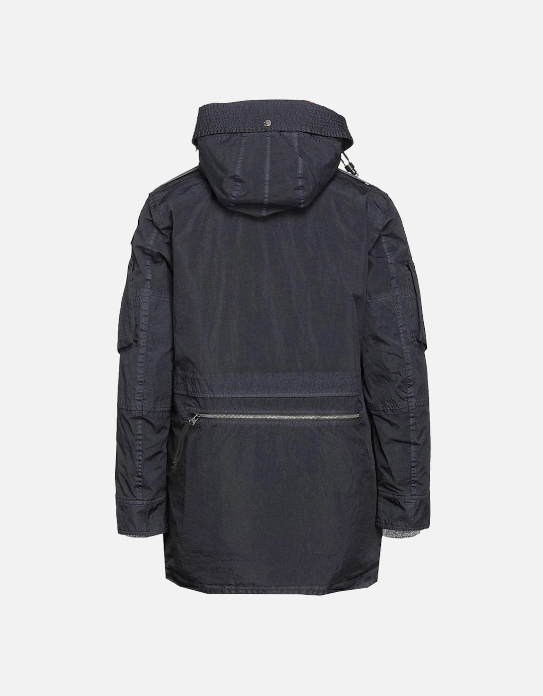 Felix Navy Blue Parka Down Jacket, 3 of 2