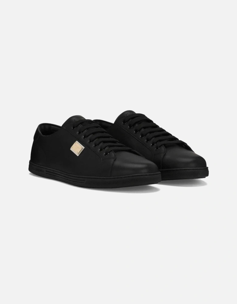 Saint Tropez Plaque Sneakers Black