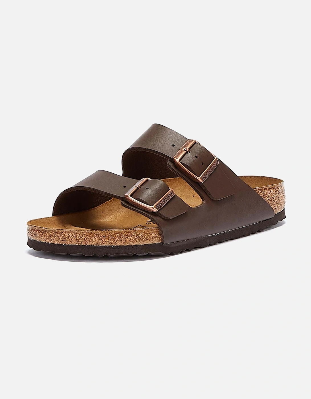 Birko-Flor Womens Brown Narrow Sandals