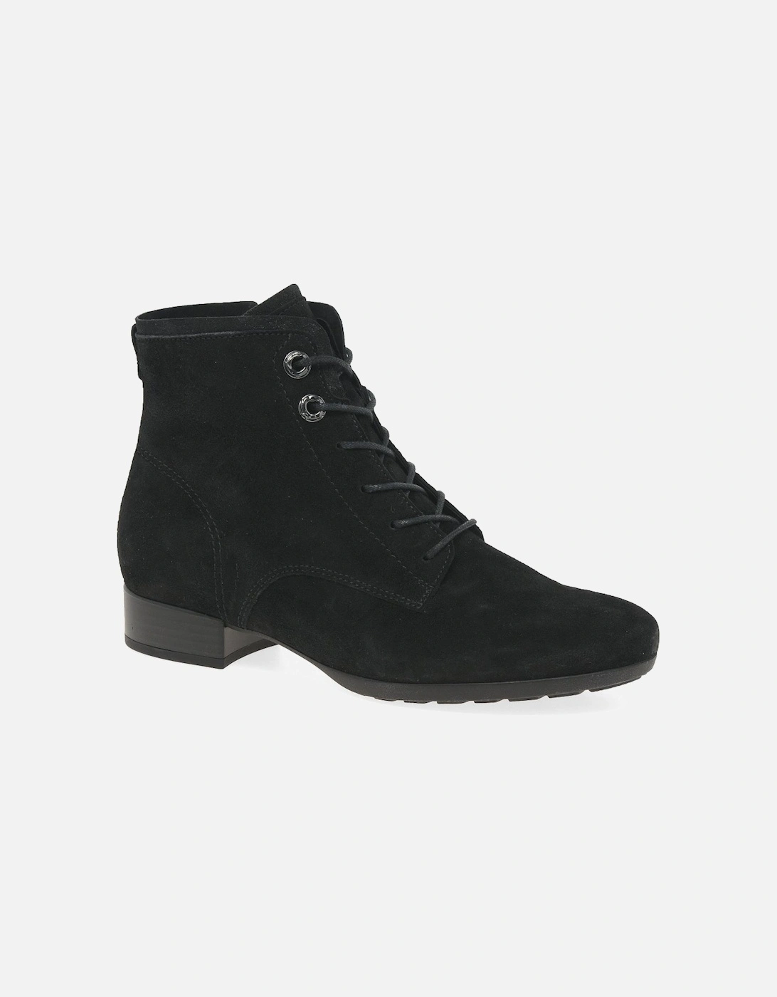Gabor Boat Womens Ankle Boots Colour: Black Suede, Size: 5.5 - Image 3