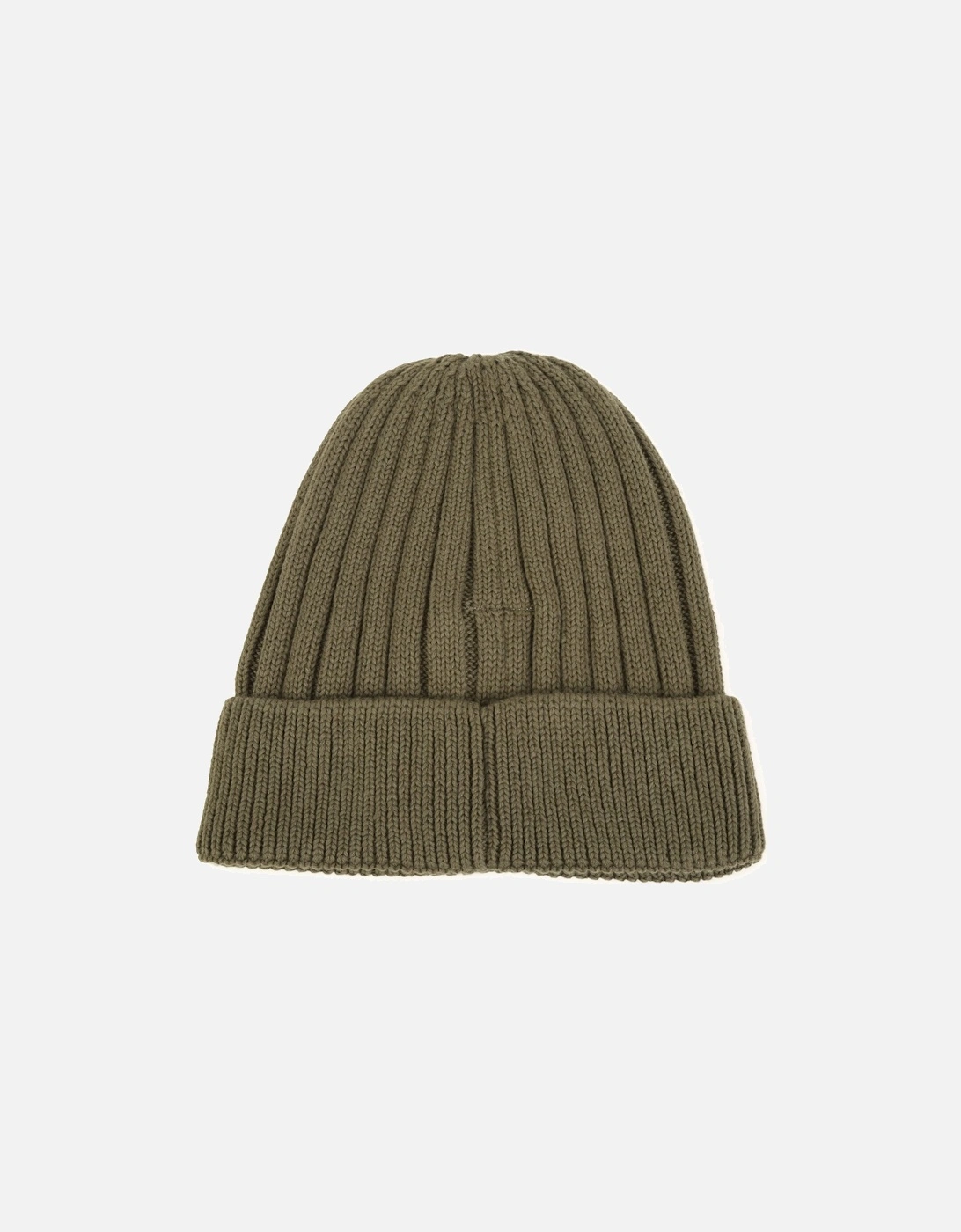 Khaki Logo Knit Hat