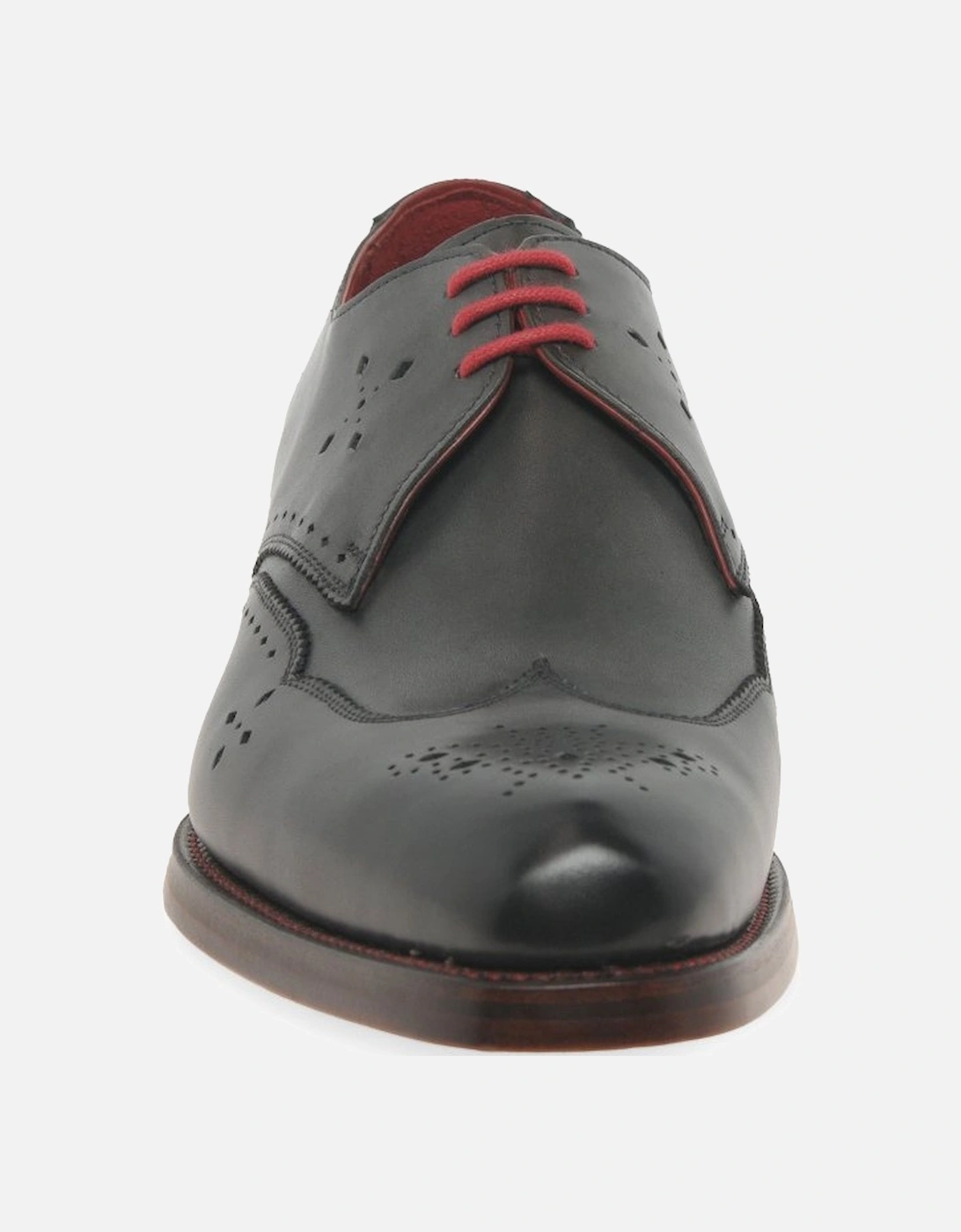 Bolo Mens Wing Tip Formal Shoes