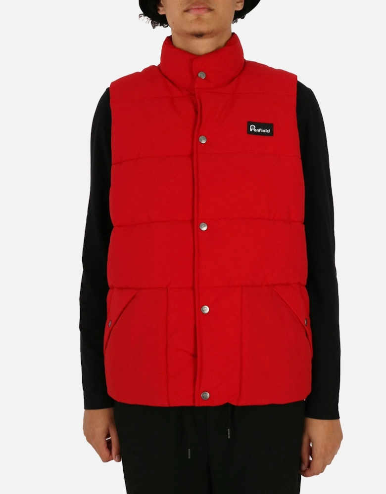 Outback Puffer Red Gilet