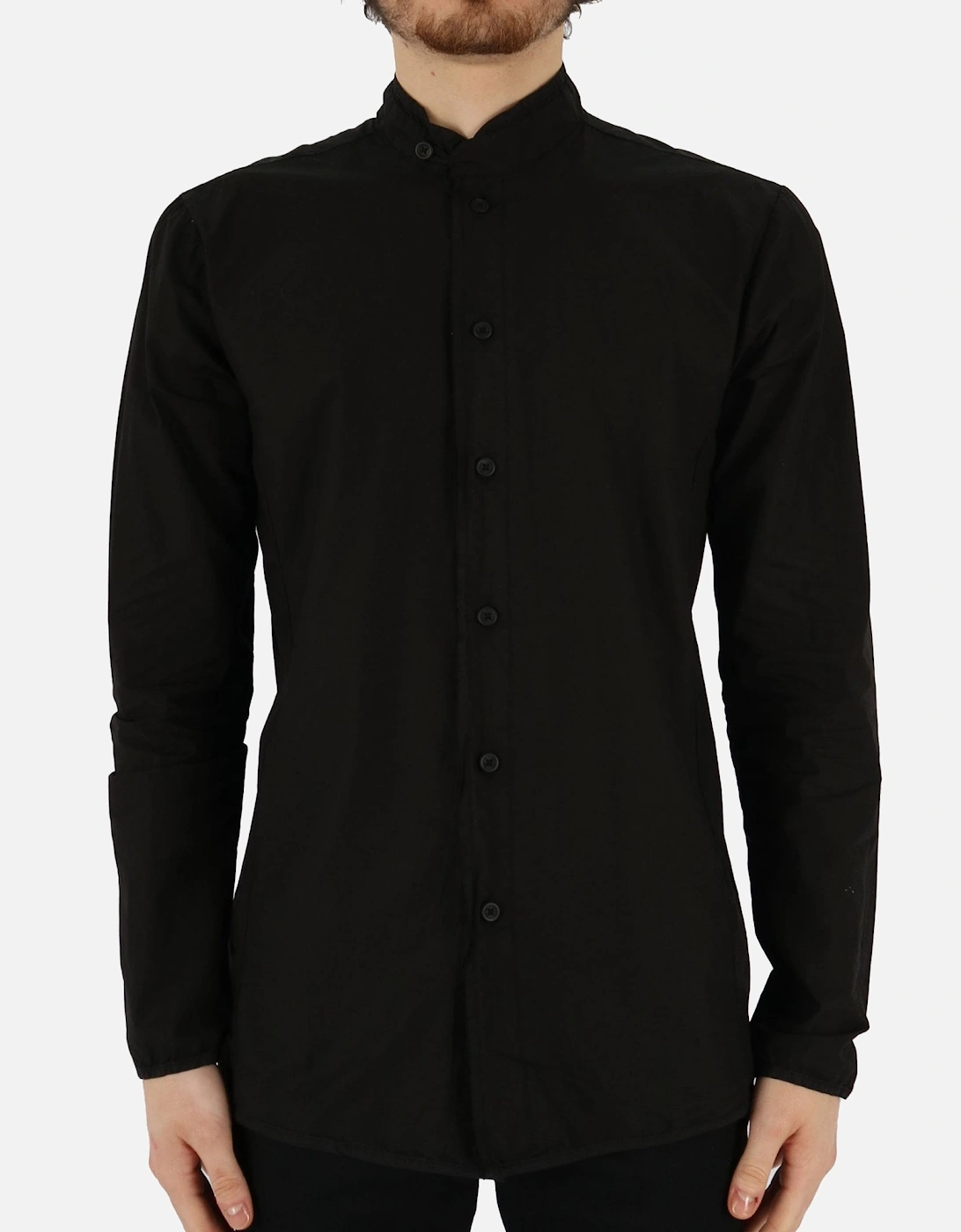 Mokke Button Through Black Shirt, 5 of 4