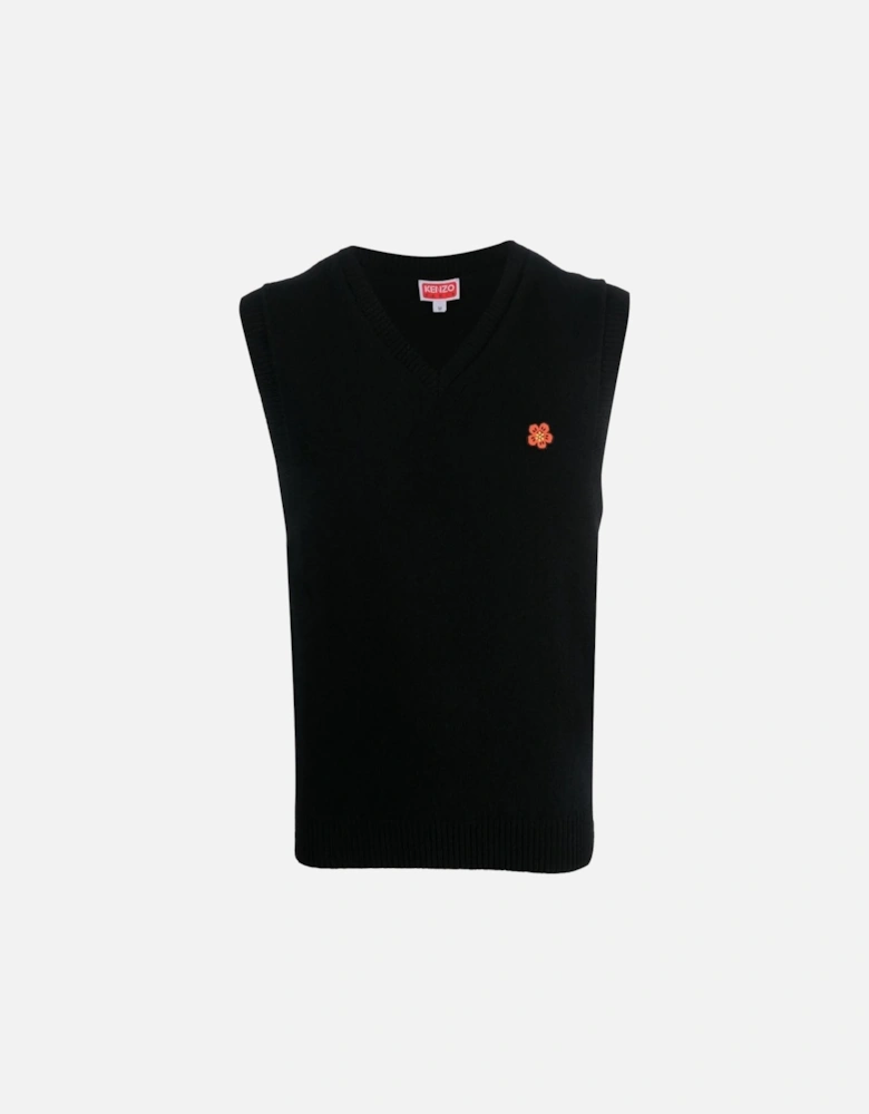 Boke Flower Crest Vest Black