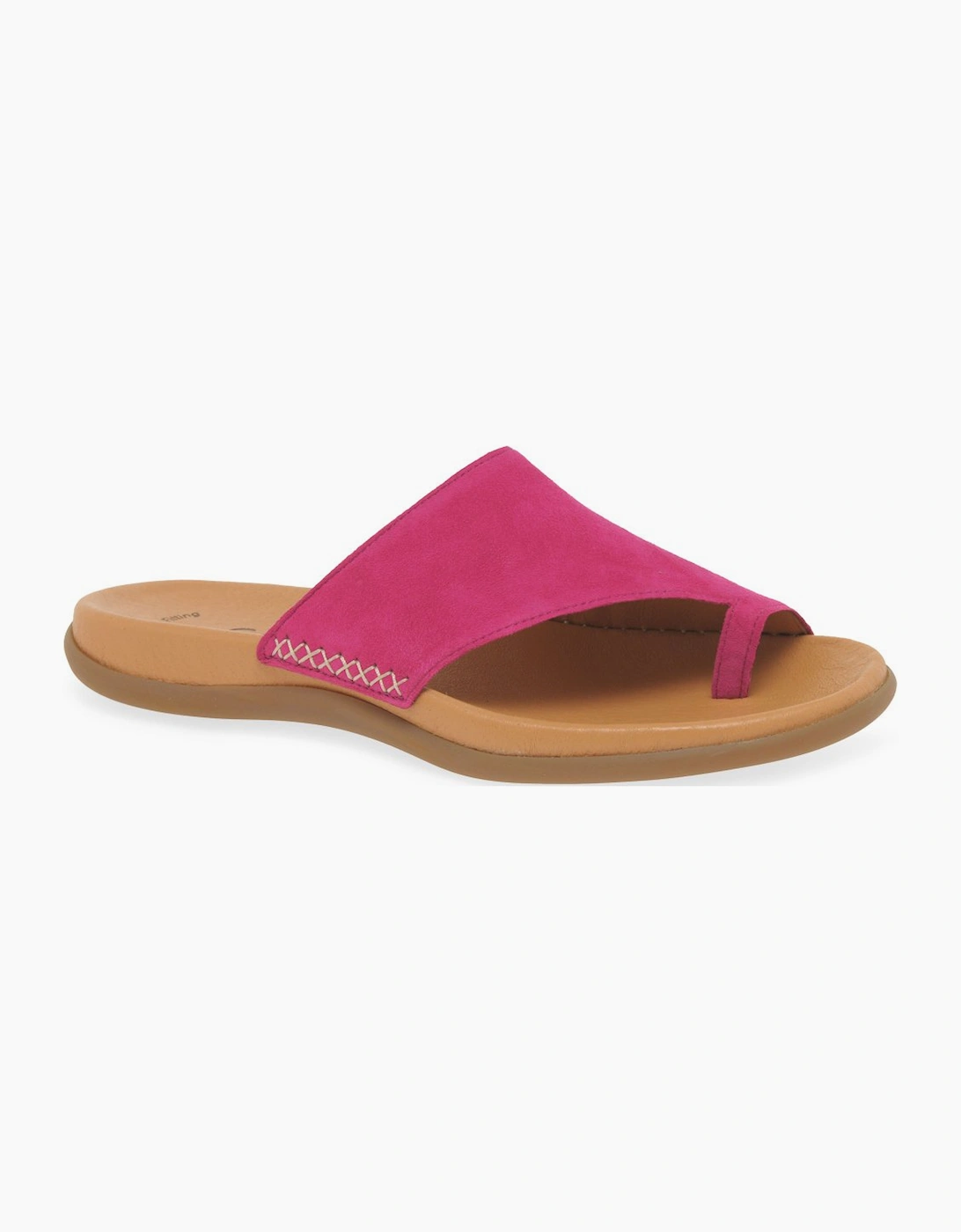 Gabor Women's Lanzarote Womens Toe Post Sandals - Pink - Size: 6