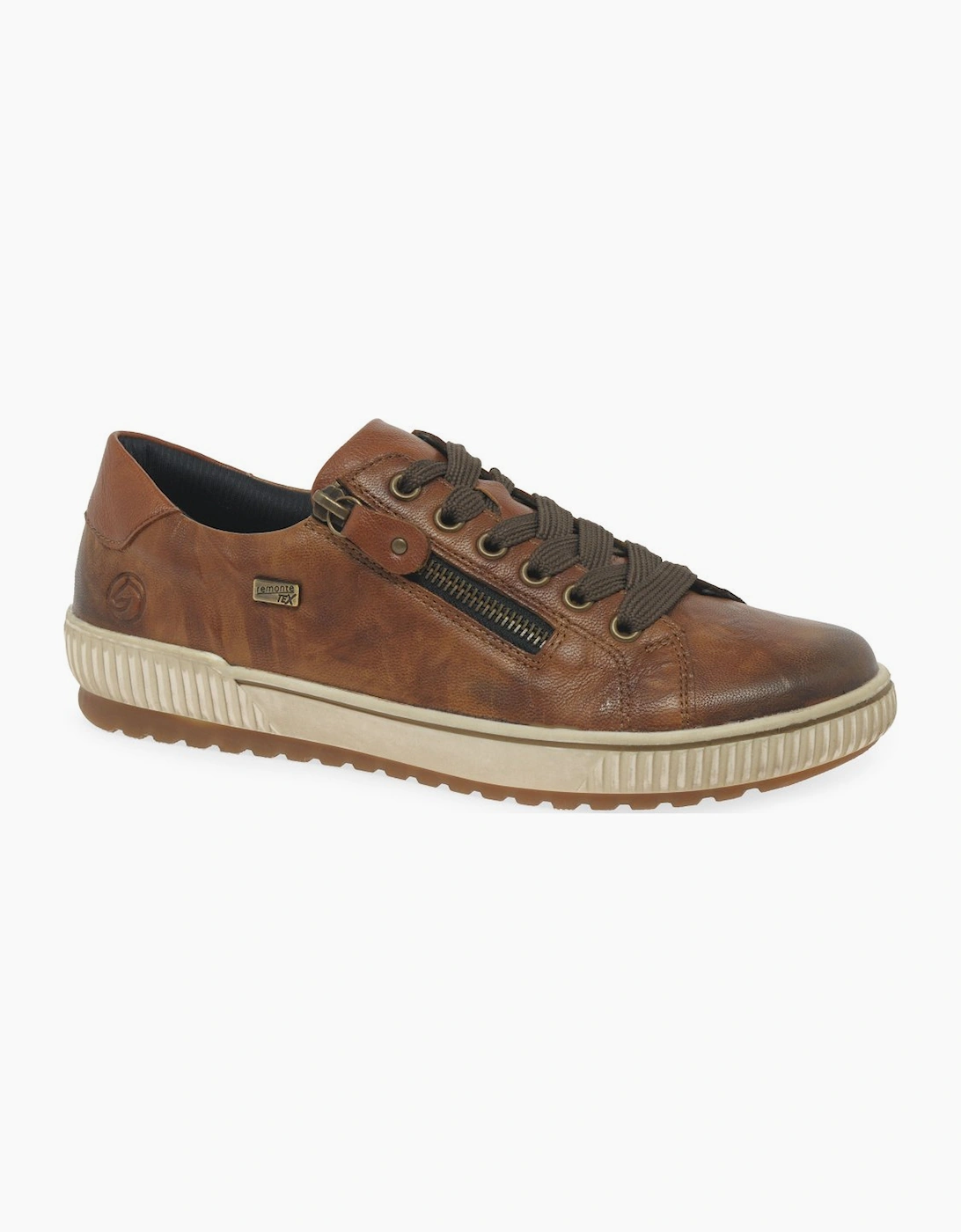 Remonte Women's Brown Oban Trainers - Size: 3.5