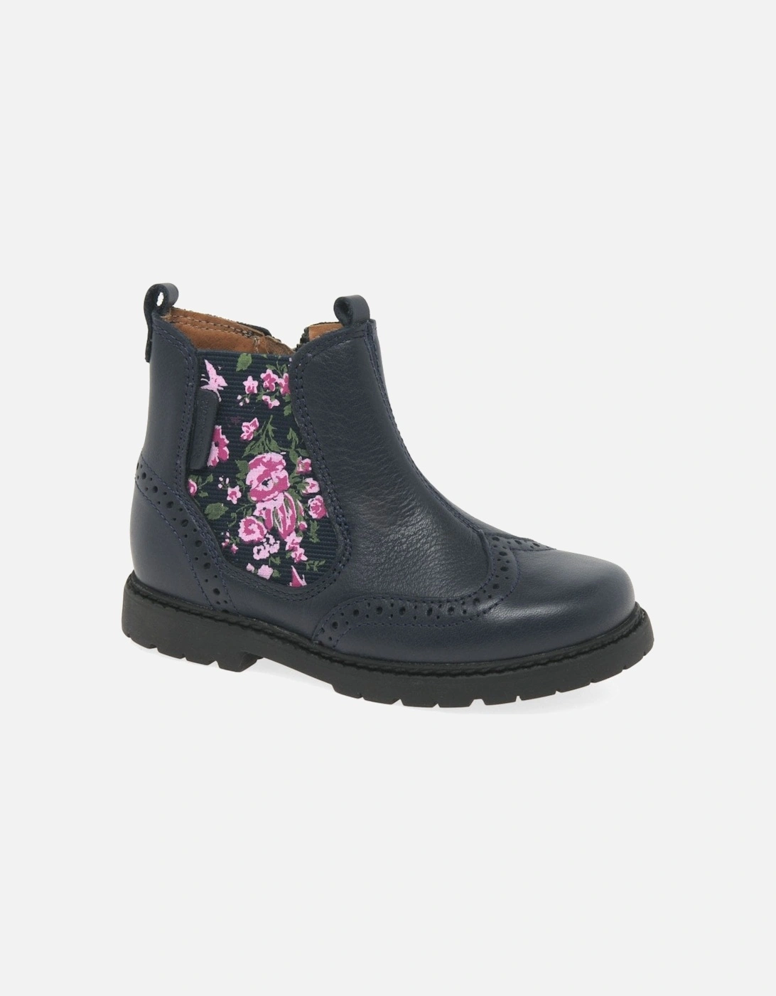 Start-Rite Girl's Chelsea Infant Girls Leather Ankle Boots - Black - Size: 12.5/F (Standard)