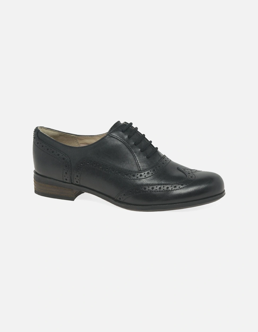 Hamble Oak Womens Leather Lace Up Brogues, 6 of 5