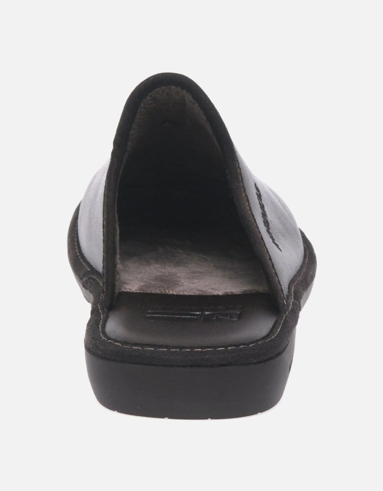 Norwood III Mens Leather Slippers