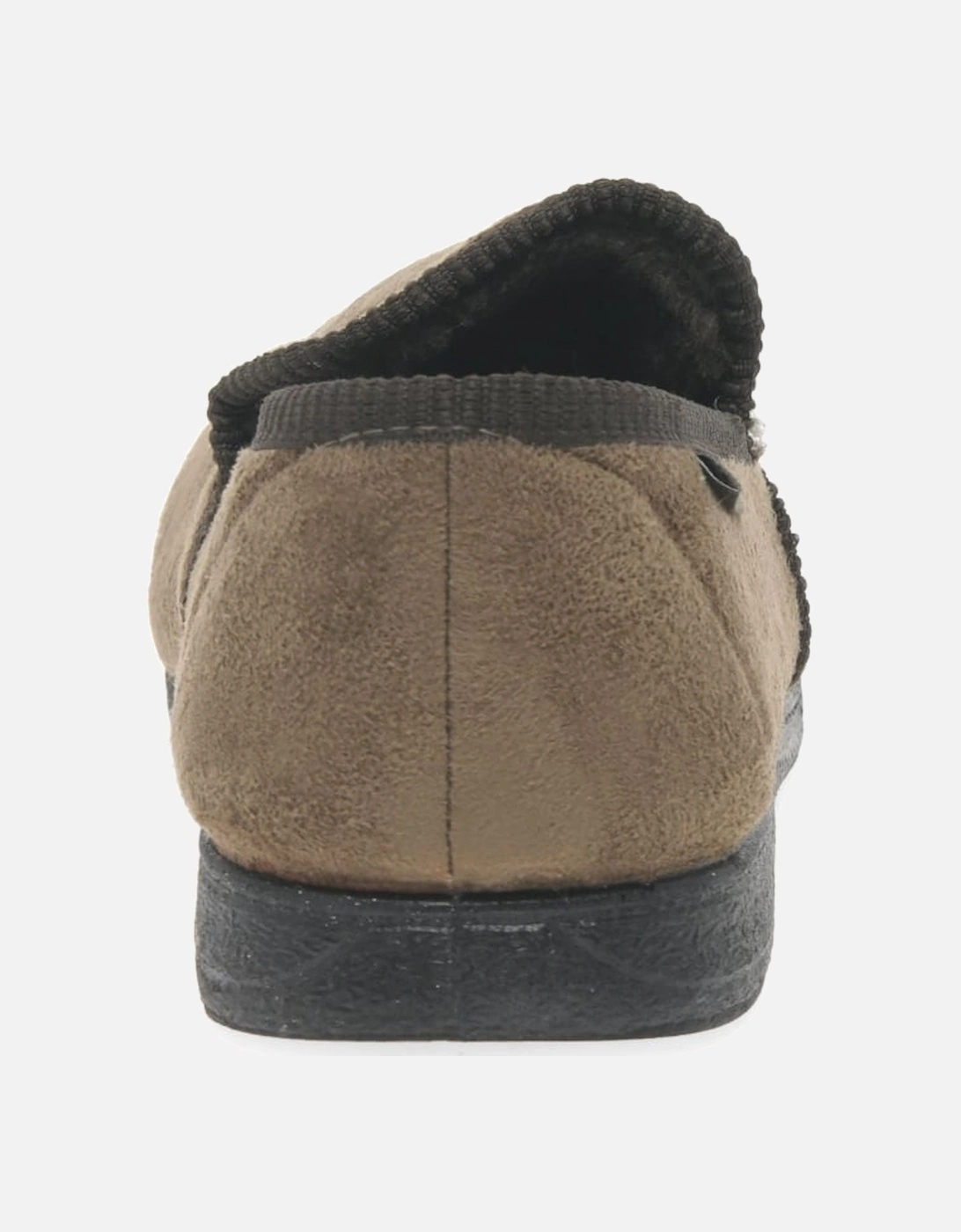 Eden Mens Full Suede Feel Slippers