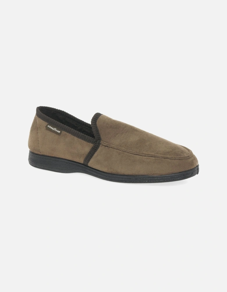 Eden Mens Full Suede Feel Slippers