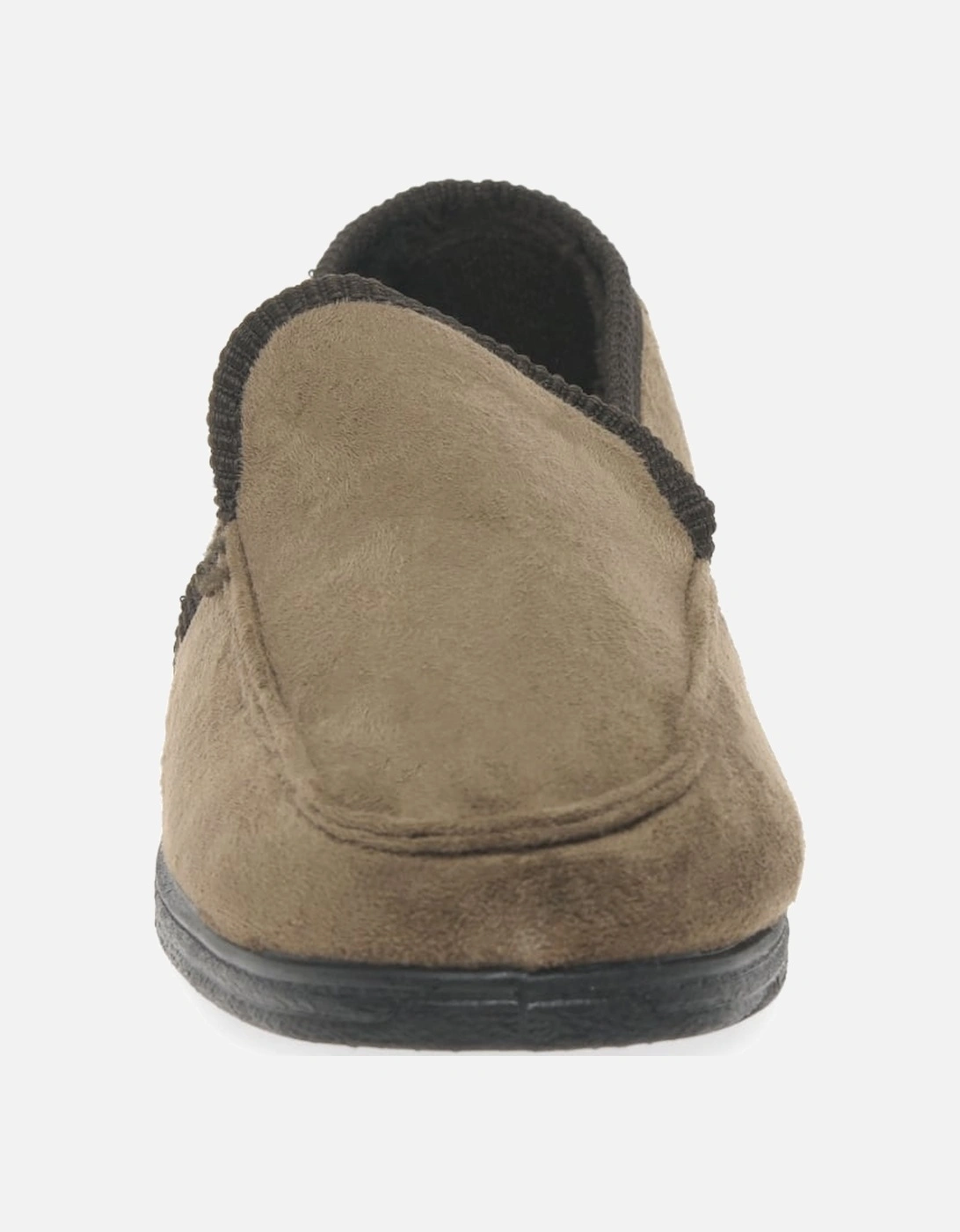 Eden Mens Full Suede Feel Slippers