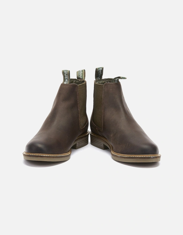 Farsley Mens Brown Chelsea Boots