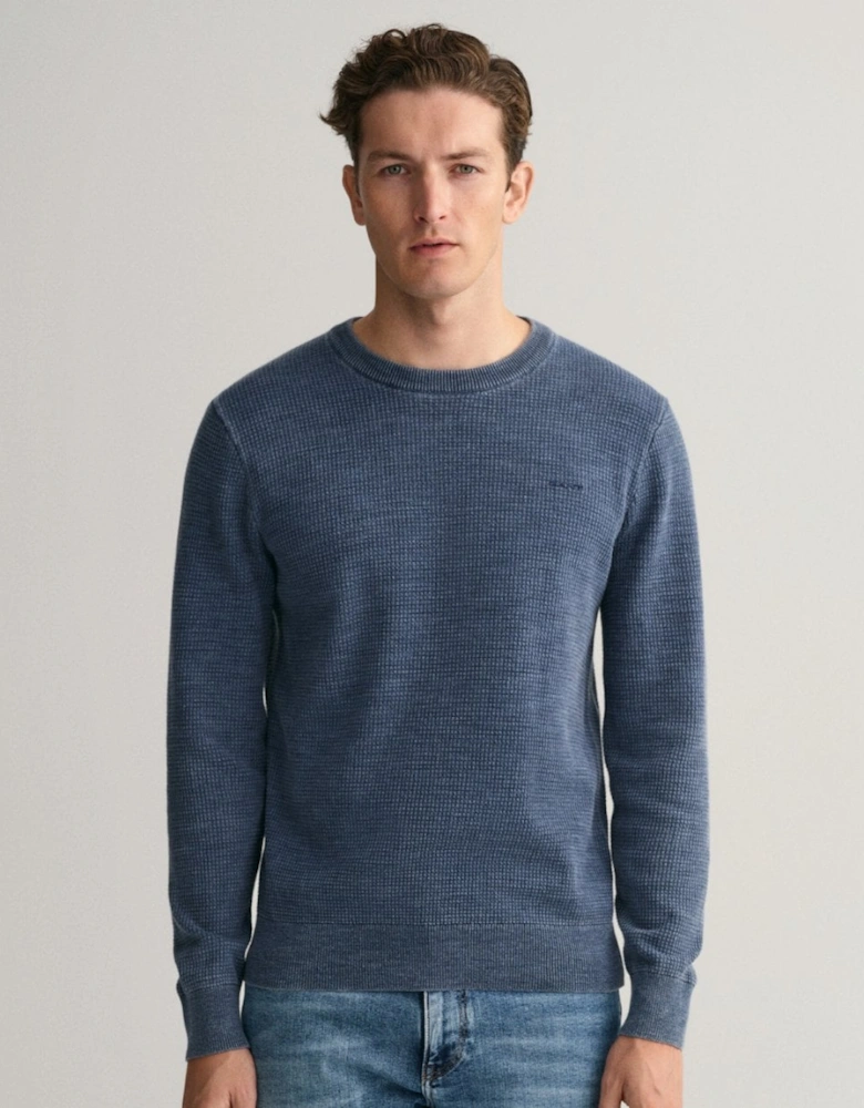 Mens Sunfaded Crew Neck Sweater