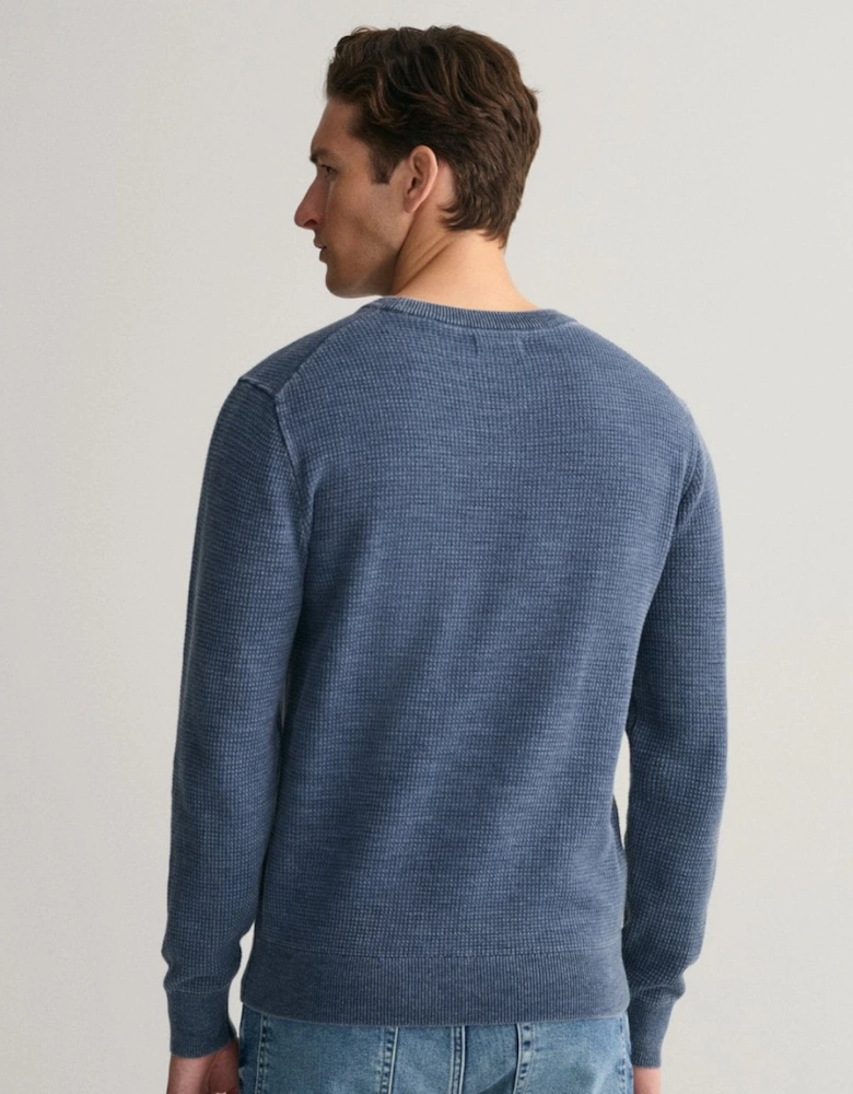 Mens Sunfaded Crew Neck Sweater