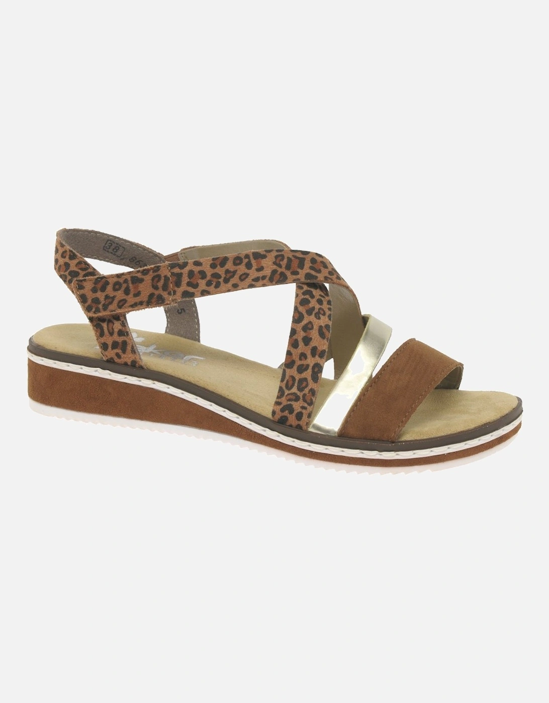 Rieker Women's Kaz Womens Sandals - Brown - Size: 4