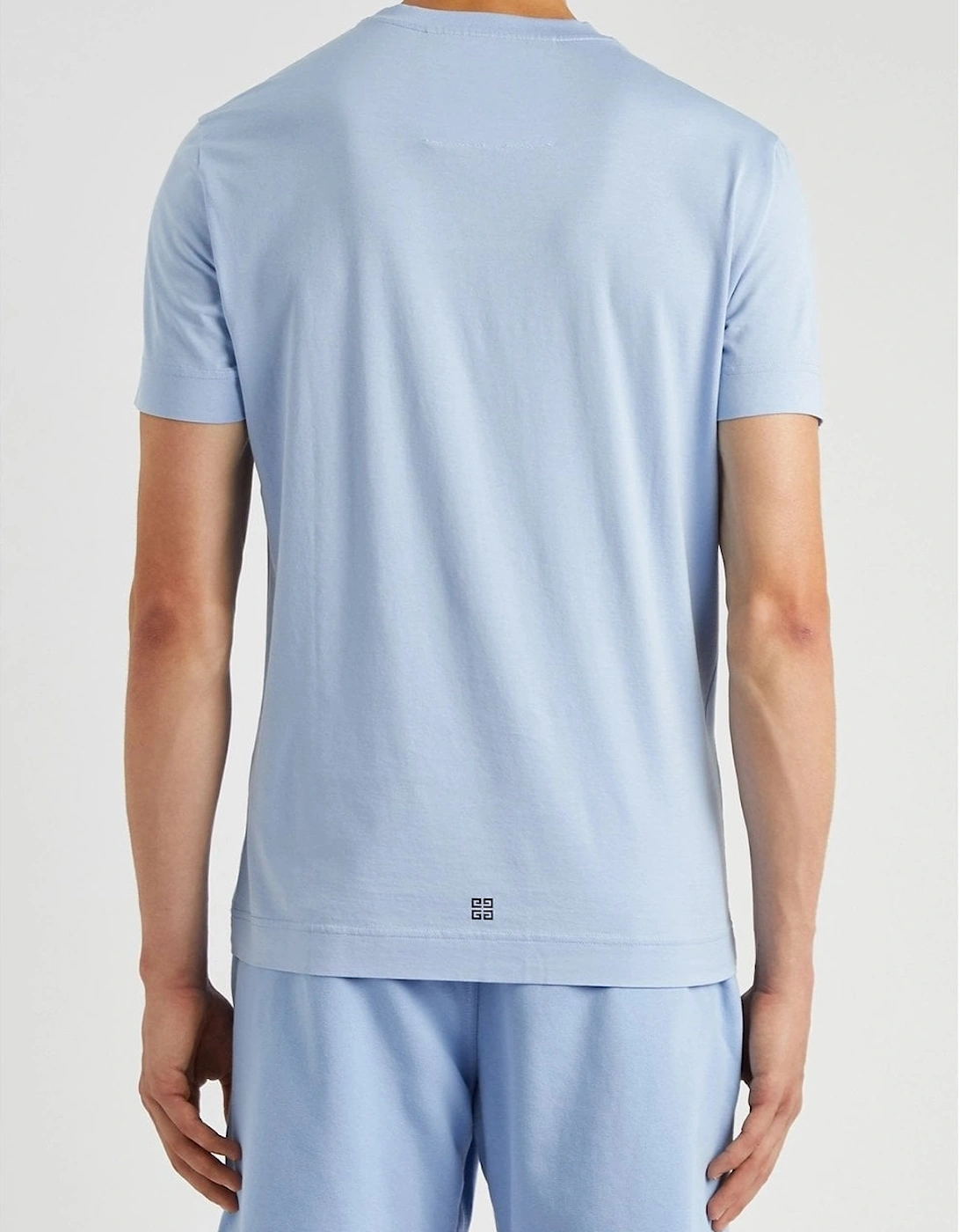 Slim Fit Graphic T-shirt Blue