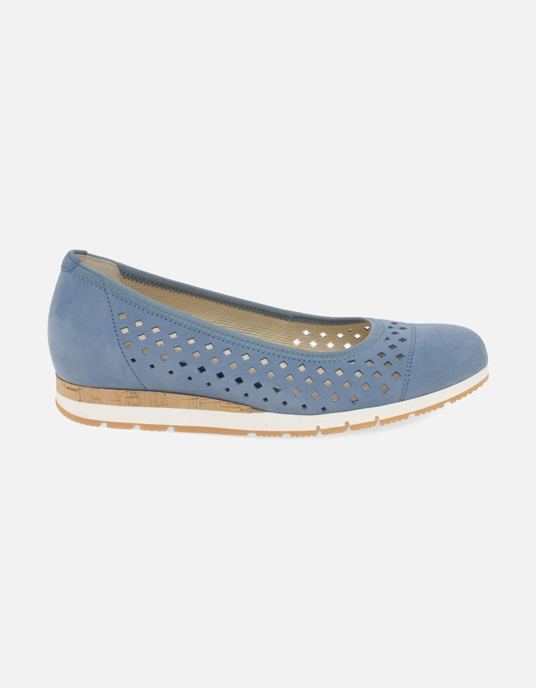 Berry Womens Punch Detail Shoes