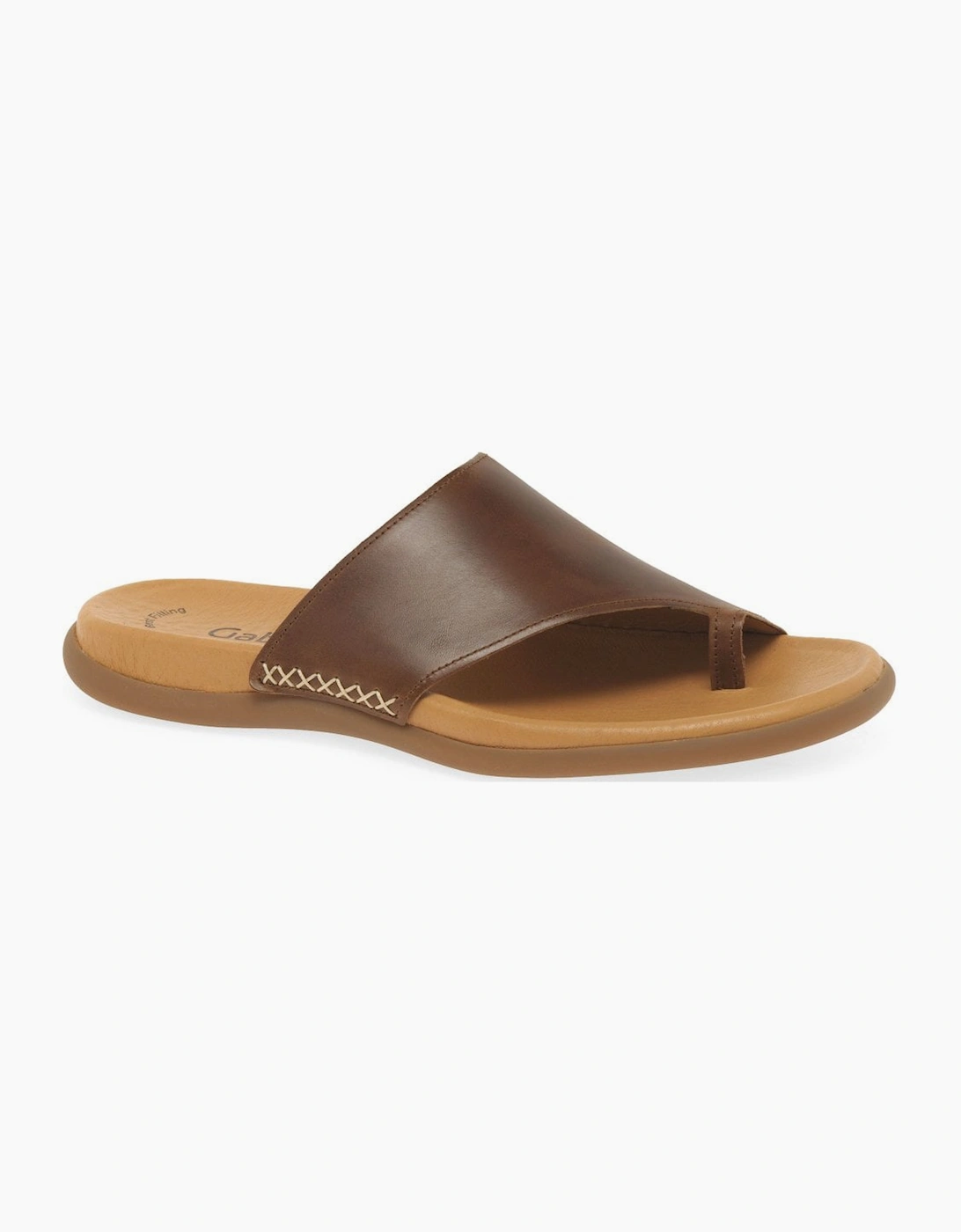 Gabor Women's Lanzarote Toe Loop Womens Mules - Brown - Size: 4