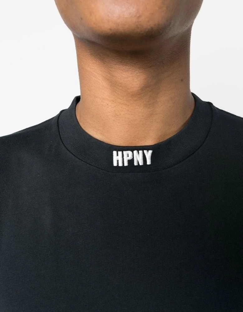 Cotton HPNY Neck T Shirt