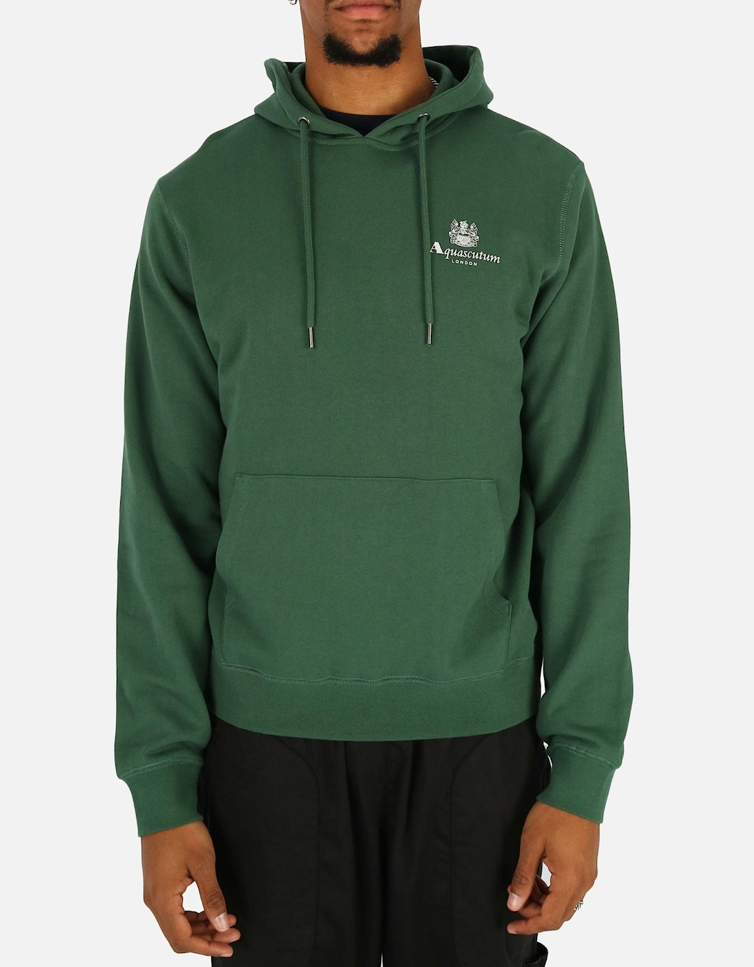Small Logo Pullover Hooded Green Sweatshirt, 5 of 4