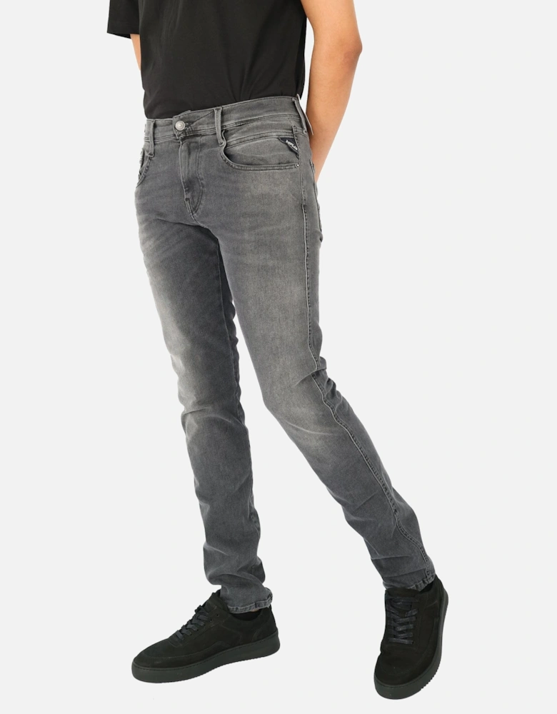 Anbass Hyperflex Re-used Grey Slim Jean