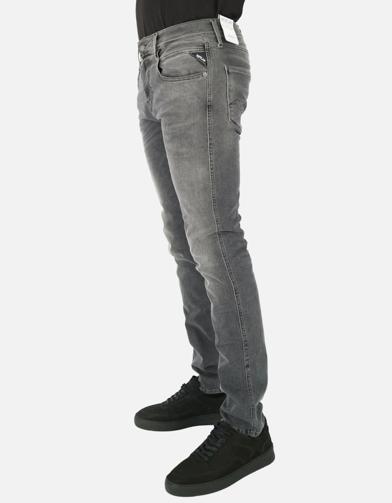 Anbass Hyperflex Re-used Grey Slim Jean