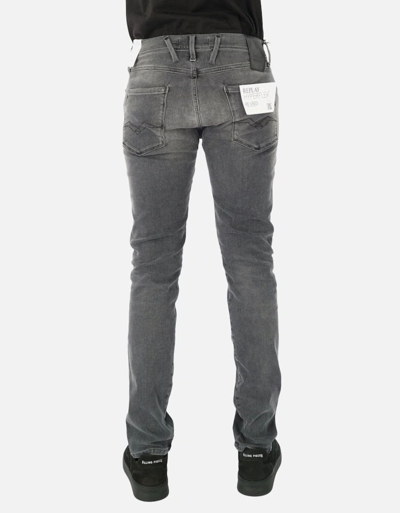 Anbass Hyperflex Re-used Grey Slim Jean