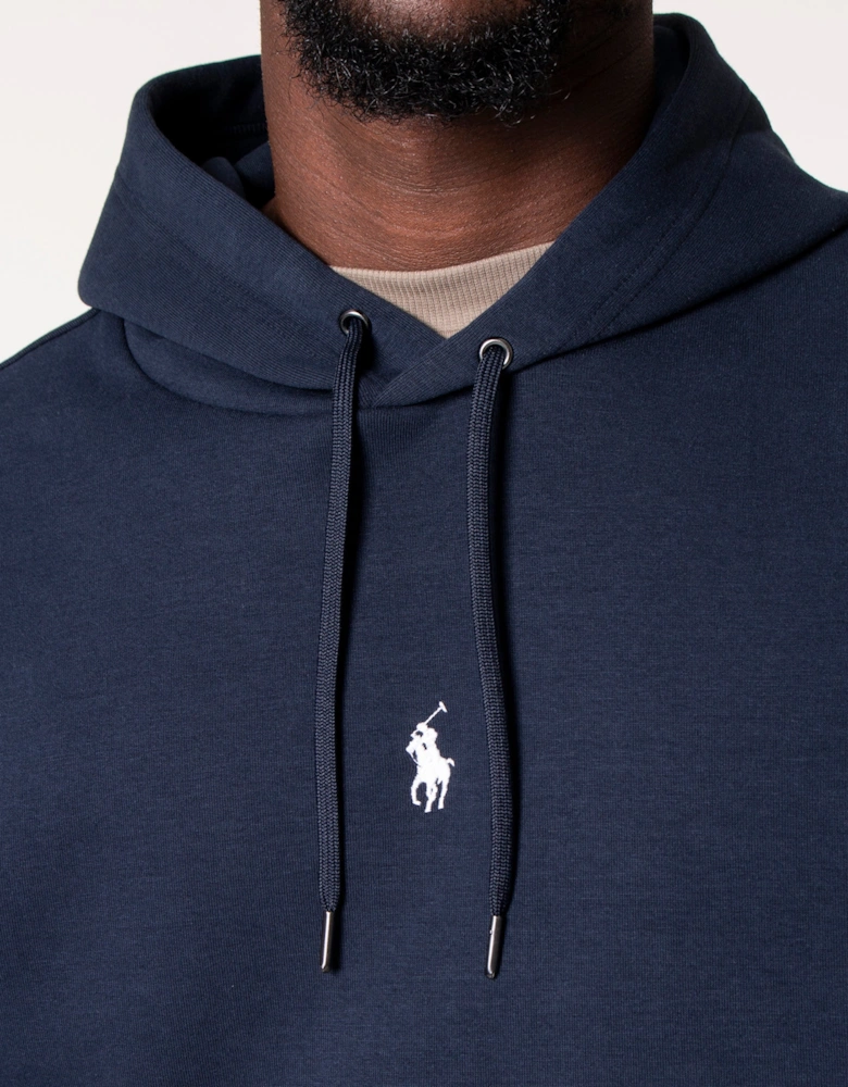 Double Knit Central Logo Hoodie