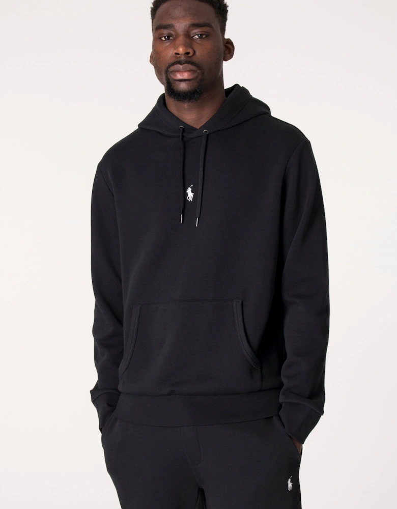 Double Knit Central Logo Hoodie