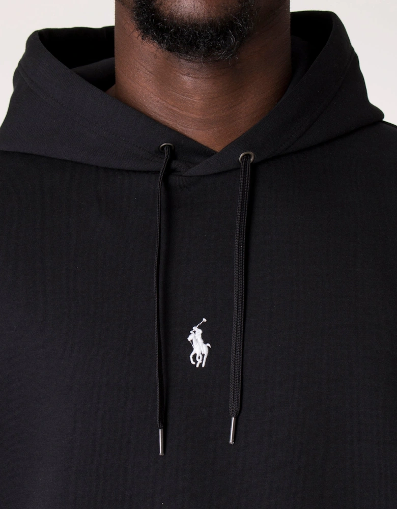 Double Knit Central Logo Hoodie