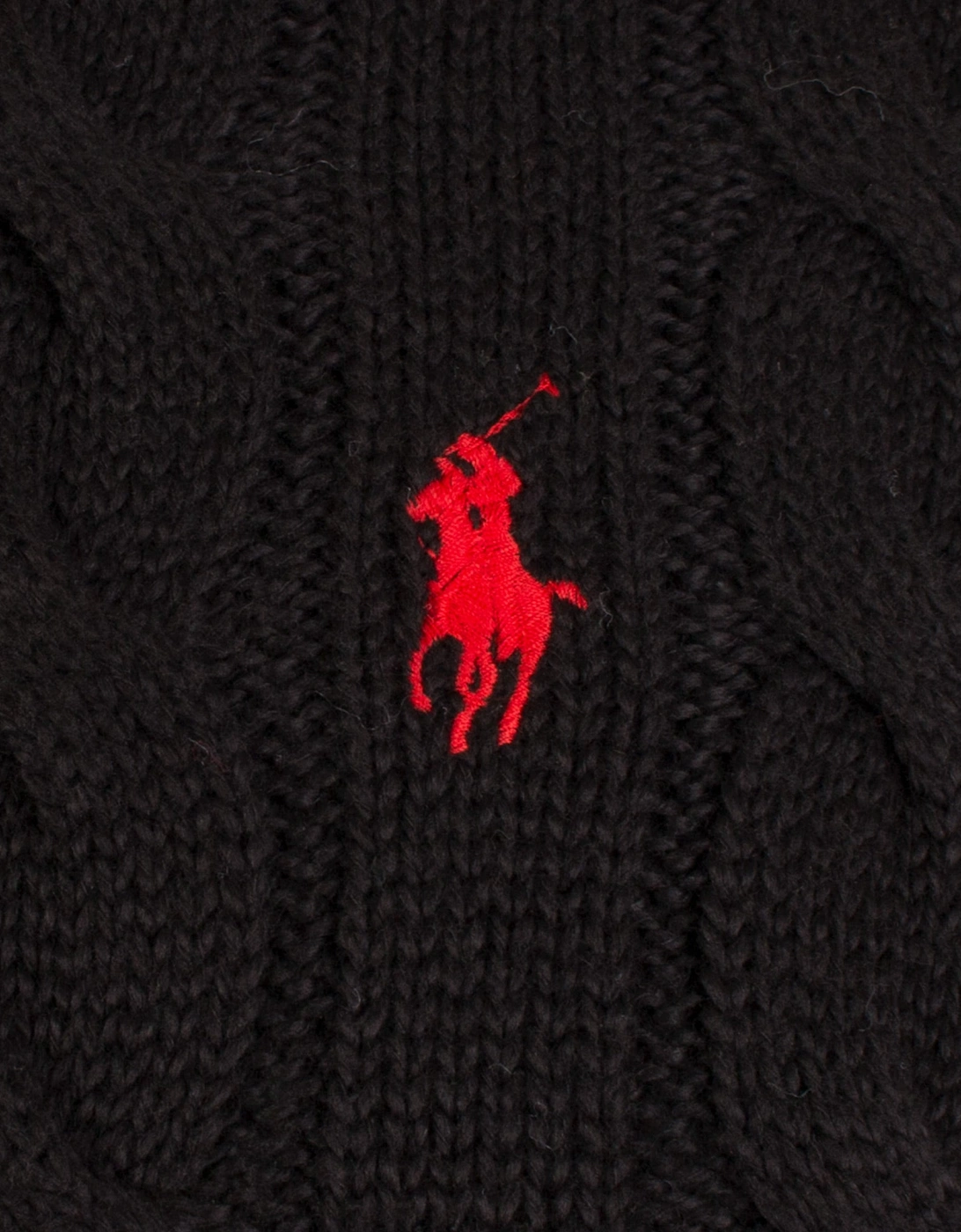 Cable Knit Quarter Zip Jumper