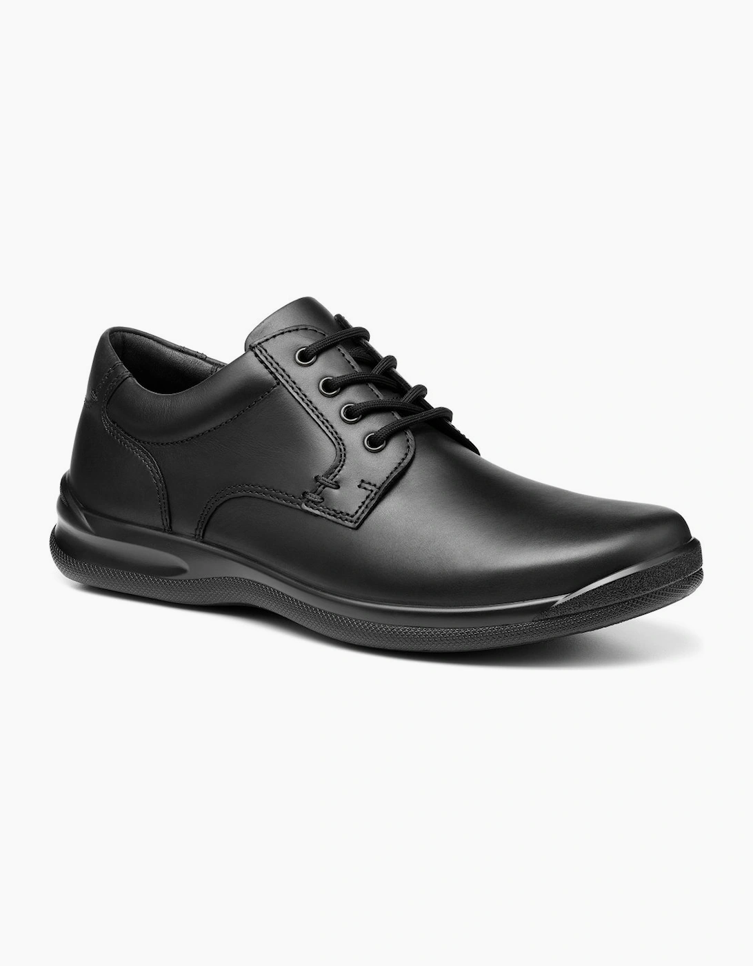 Hotter Men's Black Burton Ii Casual Shoes - Size: 7