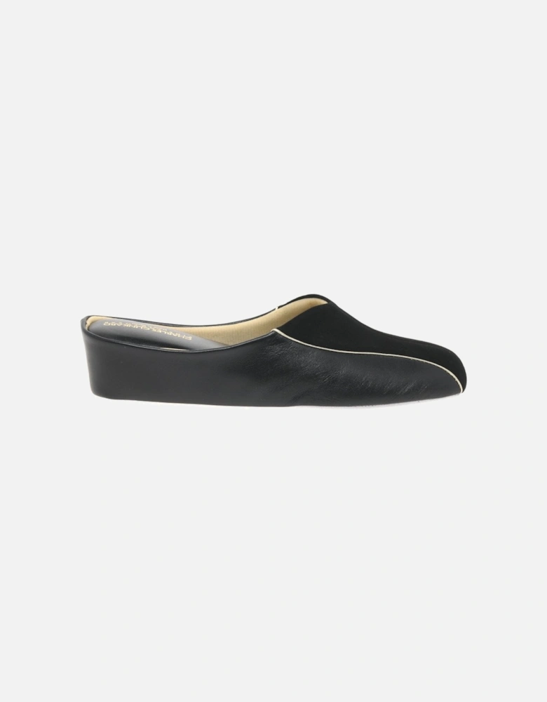 Martha Leather and Suede Slipper