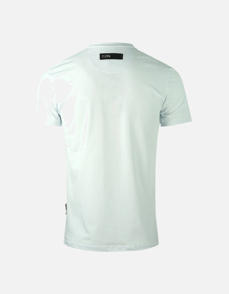 Large Sport Silver Logo White T-Shirt