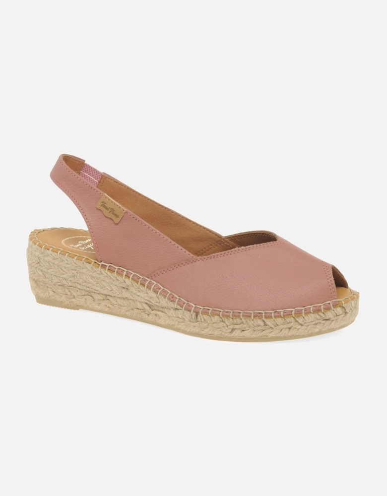 Bernia Womens Wedge Heel Espadrilles Sandals