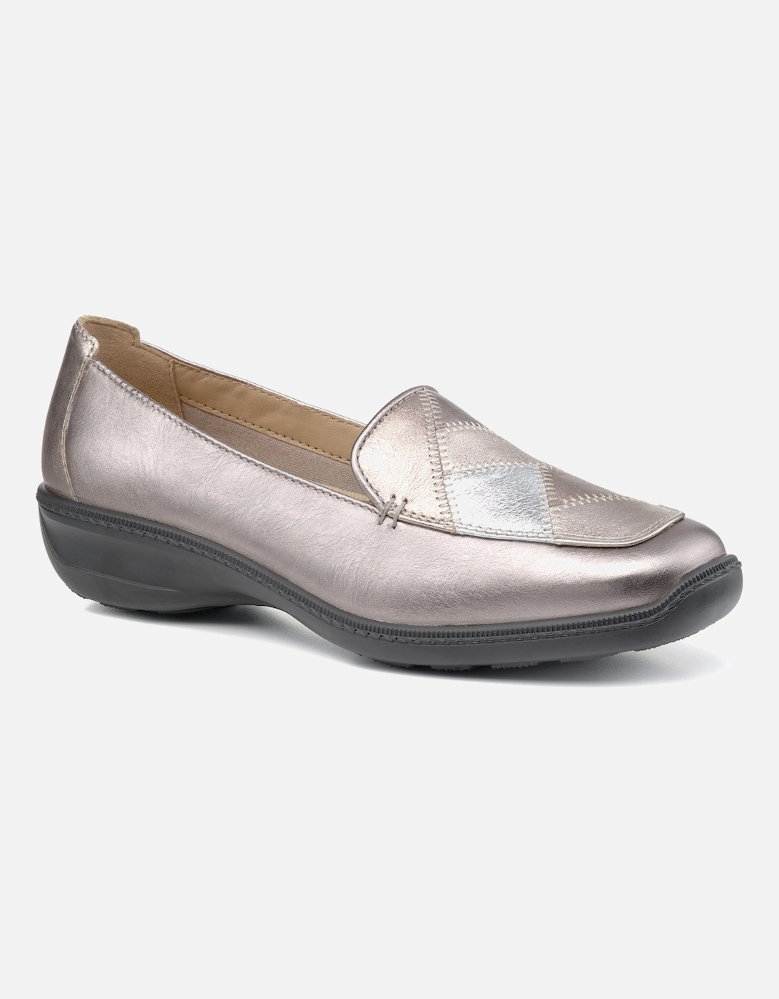 Faith II Womens Wide Fit Slip On Shoes, 5 of 4