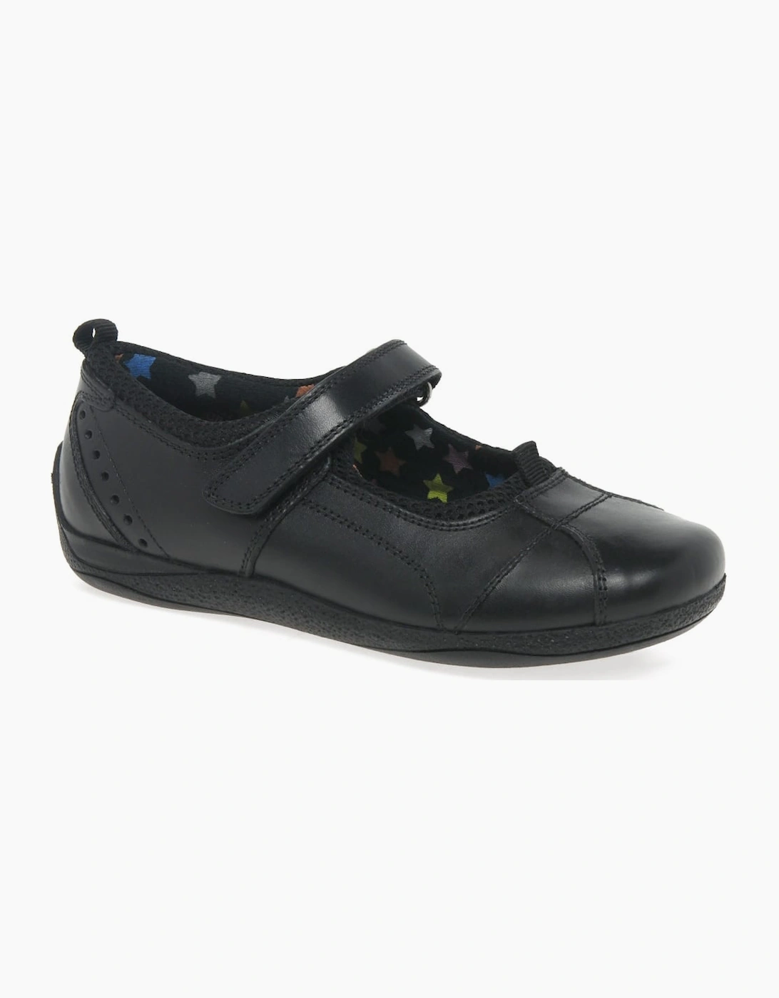 Hush Puppies Girls Black 'S Cindy Senior Mary Jane School Shoes  3.5 (Older) Junior Size 3.5 Kids