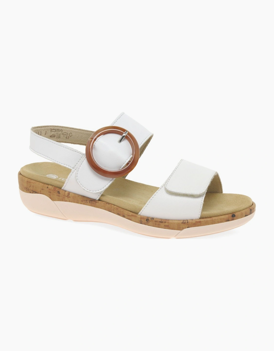 Remonte Women's Rock Womens Sandals - White - Size: 3.5