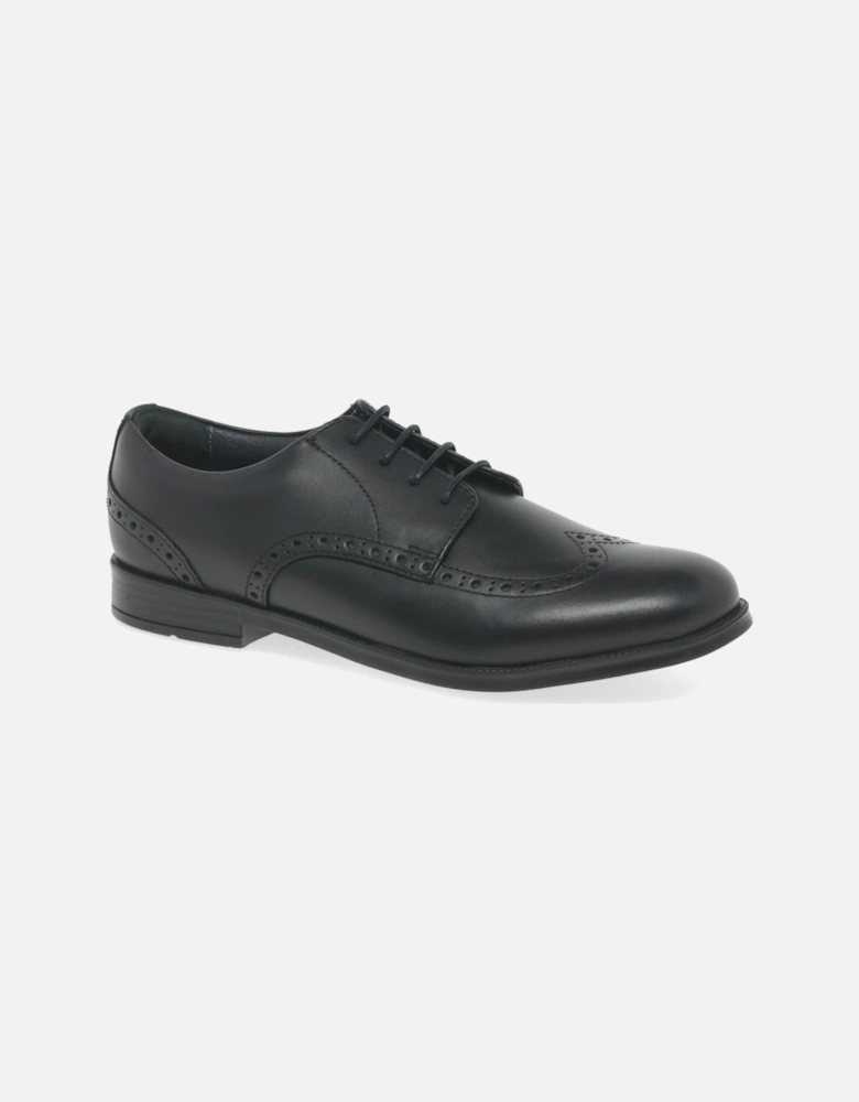 Brogue Senior Kids School Shoes