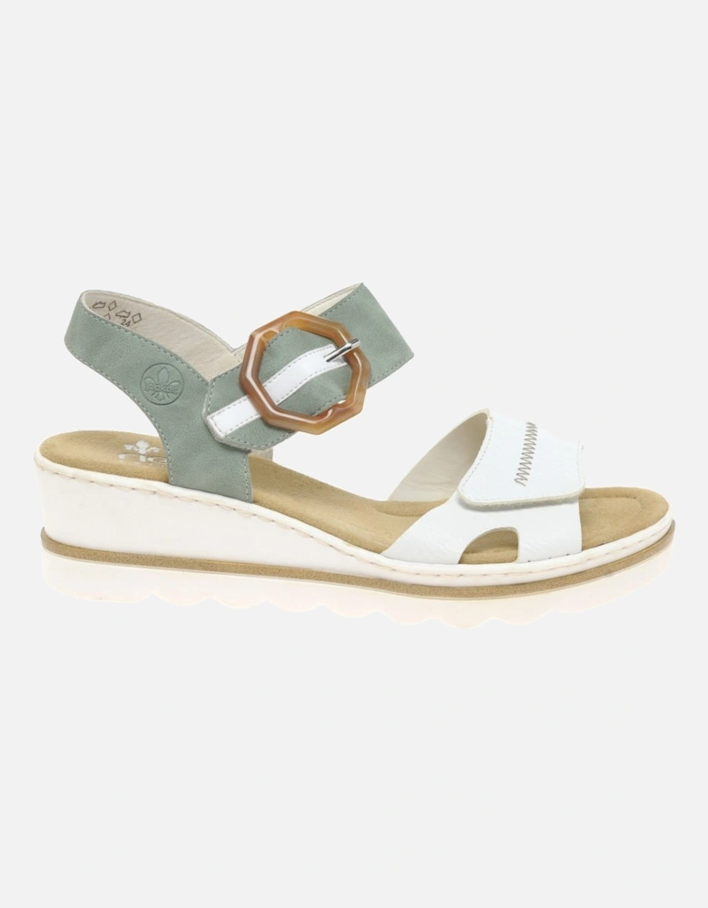 Jena Womens Wedge Heel Sandals