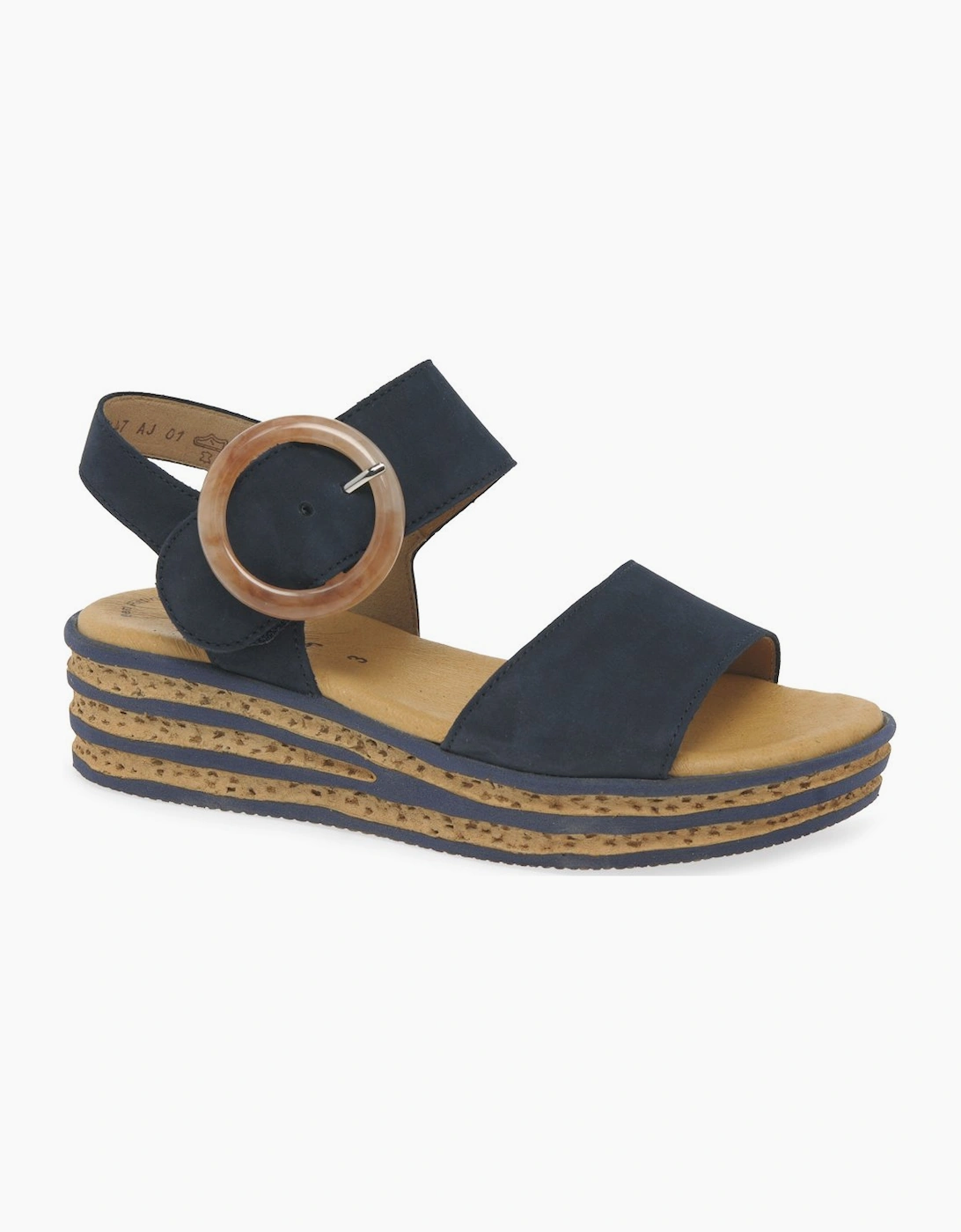 Gabor Women's Navy Andre Sandals - Size: 5.5