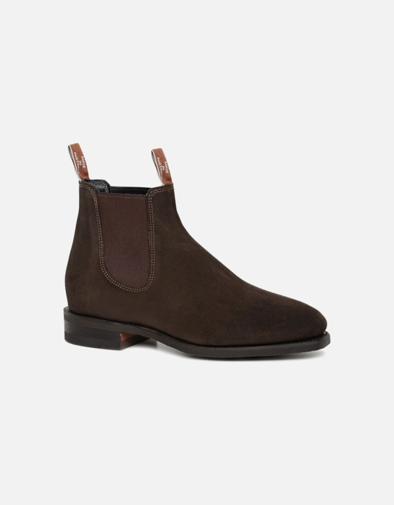 Suede Comfort Craftsman Mens Chelsea Boots