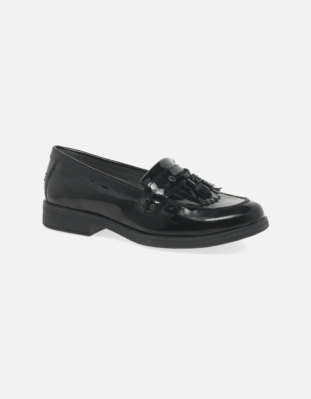 Agata Tassel Girls Senior School Shoes, 7 of 6