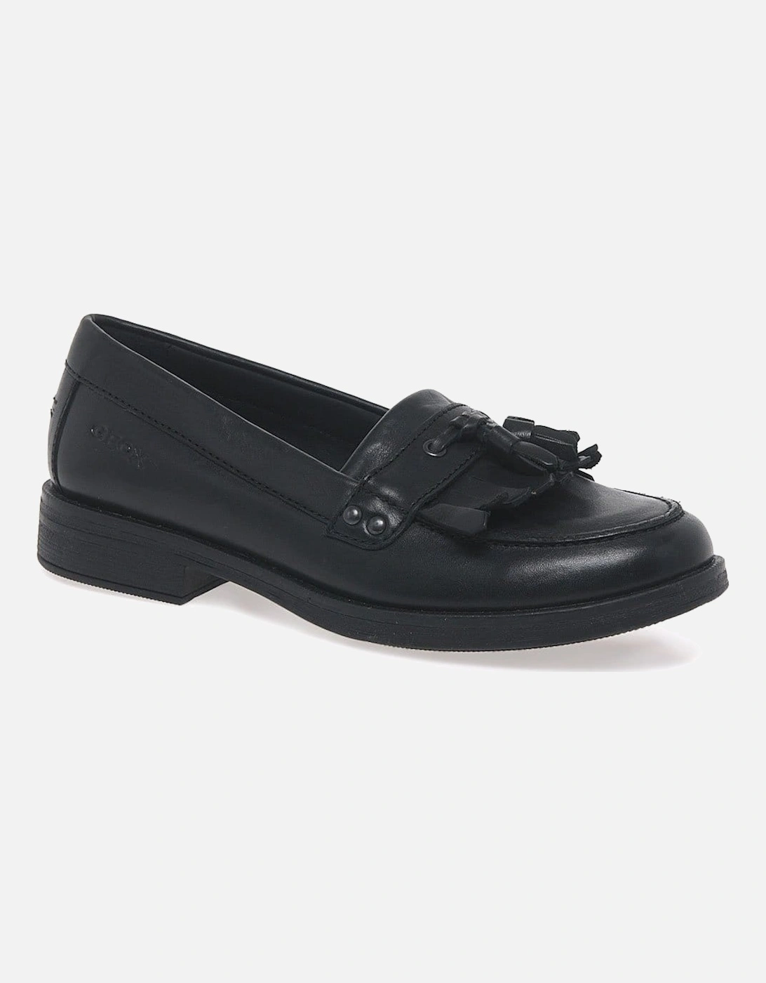 Agata Tassel Girls Senior School Shoes, 5 of 4