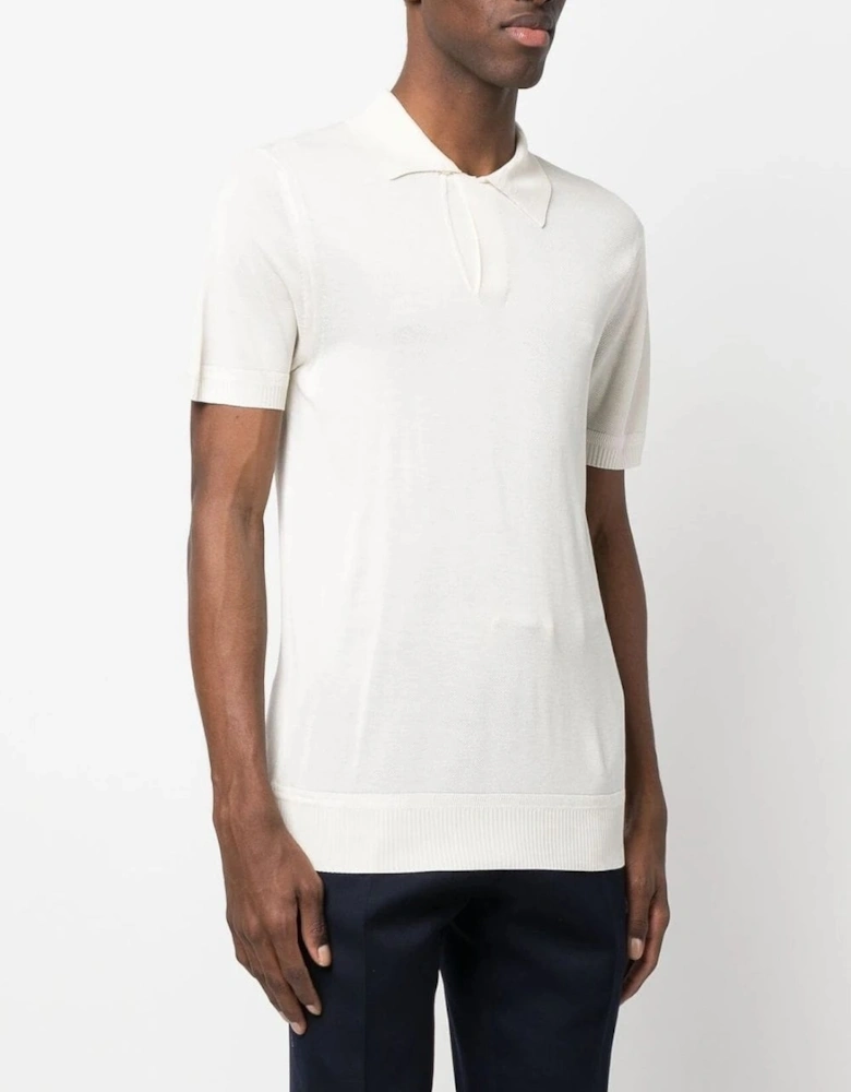 Viscose Silk Textured Polo